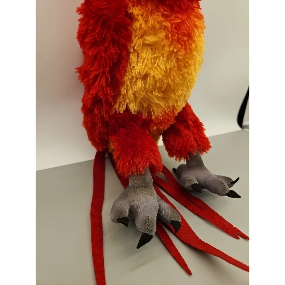The Wizarding World of Harry Potter Red Fawkes Phoenix Bird Plush Stuffed Animal
